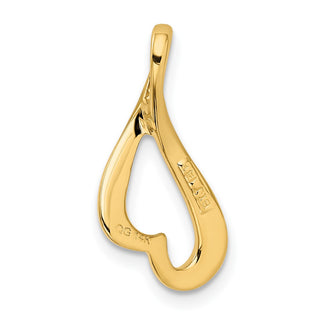 14k Yellow Gold Slide Pendant SL549