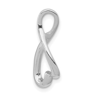 14k White Gold Slide Pendant SL549W