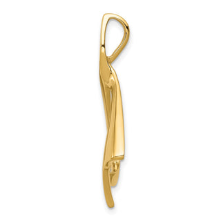 14k Yellow Gold Slide Pendant SL571