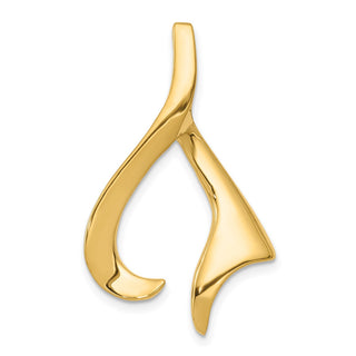 14k Yellow Gold Slide Pendant SL571