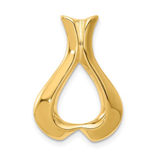 14k Yellow Gold Slide Pendant SL578