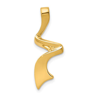14k Yellow Gold Slide Pendant SL580
