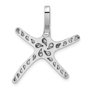 14k White Gold Starfish Slide SL609W