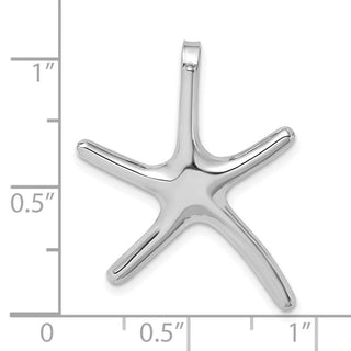 14k White Gold Starfish Slide SL609W