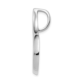 14k White Gold Fits up to 6mm Regular and Fancy Omega Slide Pendant