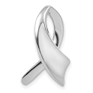 14k White Gold Slide Pendant SLW274