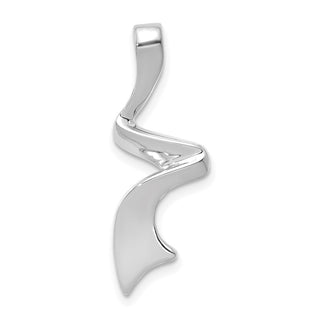 14k White Gold Slide Pendant SLW276