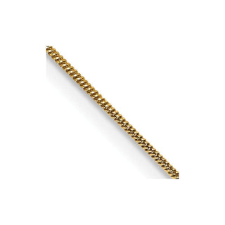 24" 14K Yellow Gold 24 inch .65mm Round Snake with Lobster Clasp Chain