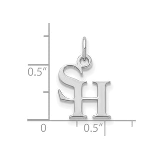 10k White Gold LogoArt Sam Houston State University Extra Small Pendant
