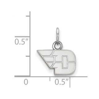 14k White Gold LogoArt University of Dayton Extra Small Pendant