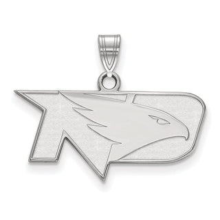 14k White Gold LogoArt University of North Dakota Small Pendant