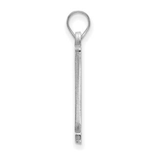10k White Gold LogoArt Vanderbilt University Large Pendant 1W002VAU