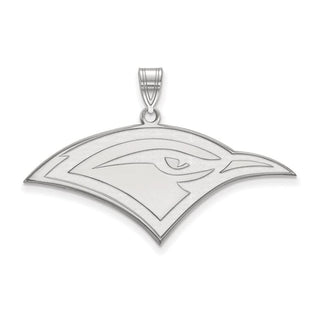 14k White Gold LogoArt University of Tennessee at Chattanooga Mockingbird Large Pendant
