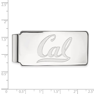 10k White Gold LogoArt University of California Berkeley Cal Money Clip