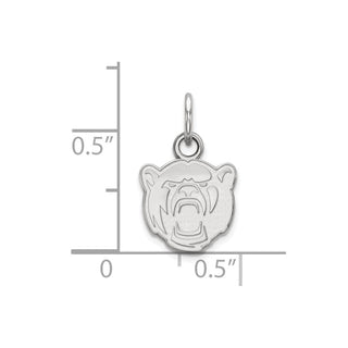 10k White Gold LogoArt Baylor University Extra Small Pendant 1W022BU
