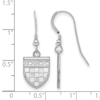 Sterling Silver LogoArt University of Richmond Dangle Earrings