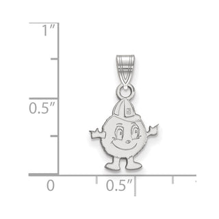 10k White Gold LogoArt Syracuse University Mascot Small Pendant 1W023SYU