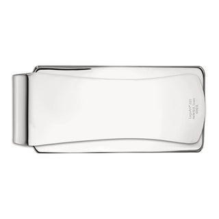 Sterling Silver Rhodium-plated LogoArt Oklahoma State University O-S-U Money Clip