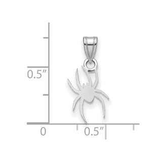 Sterling Silver LogoArt University of Richmond Small Spider Pendant