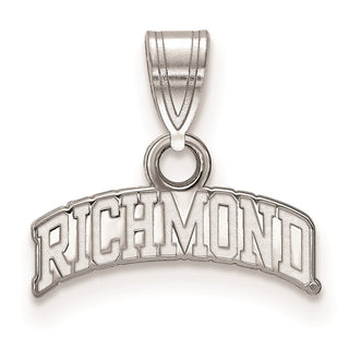 Sterling Silver LogoArt University of Richmond Small Script Pendant