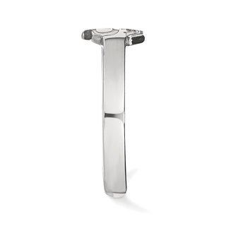 Sterling Silver Rhodium-plated LogoArt Florida State University F-S Toe Ring