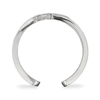 Sterling Silver Rhodium-plated LogoArt University of Alabama Toe Ring