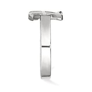 Sterling Silver Rhodium-plated LogoArt University of Alabama Toe Ring