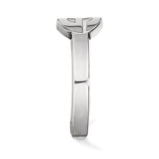 Sterling Silver Rhodium-plated LogoArt University of Georgia Letter G Toe Ring