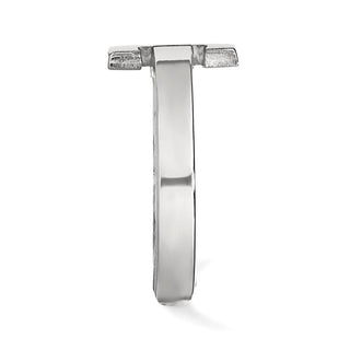 Sterling Silver Rhodium-plated LogoArt University of Illinois Letter I Toe Ring