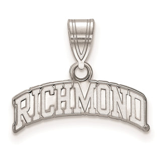 14k White Gold LogoArt University of Richmond Medium Script Pendant