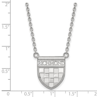 Sterling Silver LogoArt University of Richmond Large Split Chain Necklace
