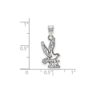 Sterling Silver Rhodium-plated LogoArt Sigma Kappa Sorority Symbol Small Pendant