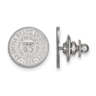 14k White Gold LogoArt Arizona State University Crest Lapel Pin