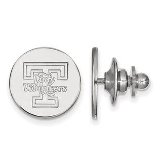 14k White Gold LogoArt University of Tennessee Lady Volunteers Lapel Pin