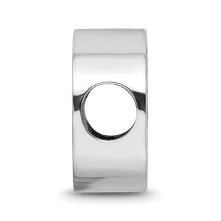 Sterling Silver NHL LogoArt Edmonton Oilers Enameled Logo Bead