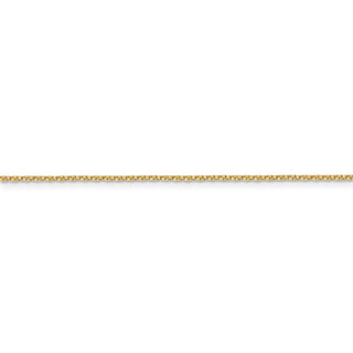 24" 14k Yellow Gold .95mm Twisted Box Chain Necklace