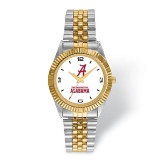 LogoArt University of Alabama Pro Two-tone Gents Quartz Watch