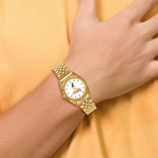 LogoArt University of Florida Pro Gold-tone Gents Quartz Watch