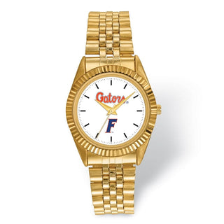 LogoArt University of Florida Pro Gold-tone Gents Quartz Watch