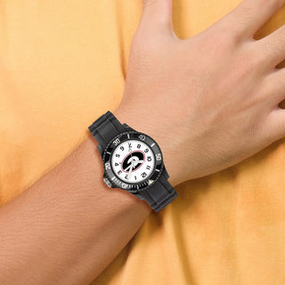 LogoArt University of Georgia Scholastic Silicone Strap Quartz Watch