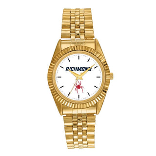 LogoArt University of Richmond VA Pro Gold-tone Gents Quartz Watch