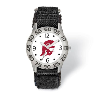 LogoArt University of Southern California Childs Fan Nylon Strap Quartz Watch