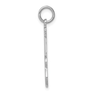 14k White Gold Guitar Charm WCH70