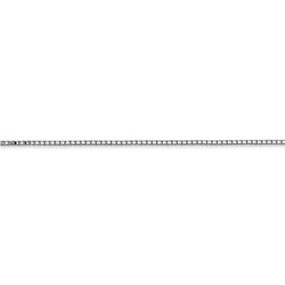 14" 14k White Gold 1.1mm Box Chain Necklace