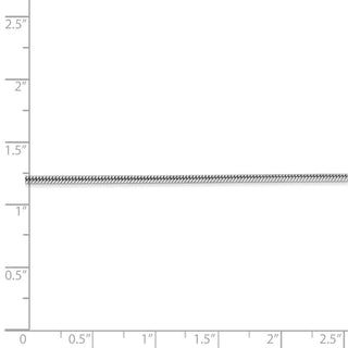 24" 14k White Gold 1.6mm Round Snake Chain Necklace