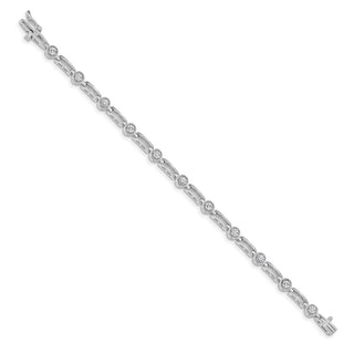 14k White Gold VS Diamond Tennis Bracelet X788WVS