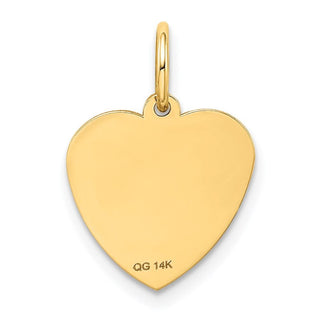 14k Yellow Gold #1 Granddaughter Charm
