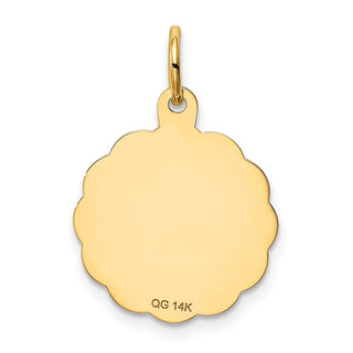 14k Yellow Gold Graduation Day Charm XAC35