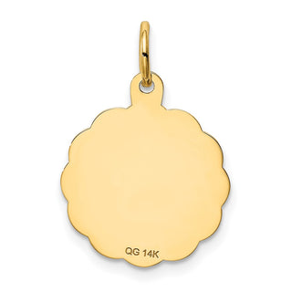 14k Yellow Gold Graduation Day Charm XAC35