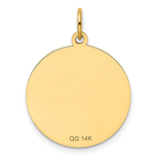 14K Yorkshire Terrier Disc Charm
